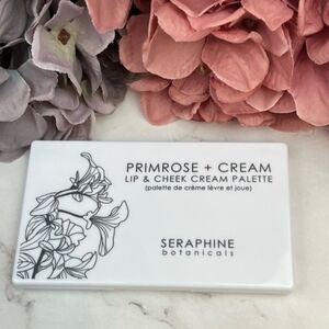 Seraphine Botanicals Primrose + Cream - Lip & Cheek Cream Palette
